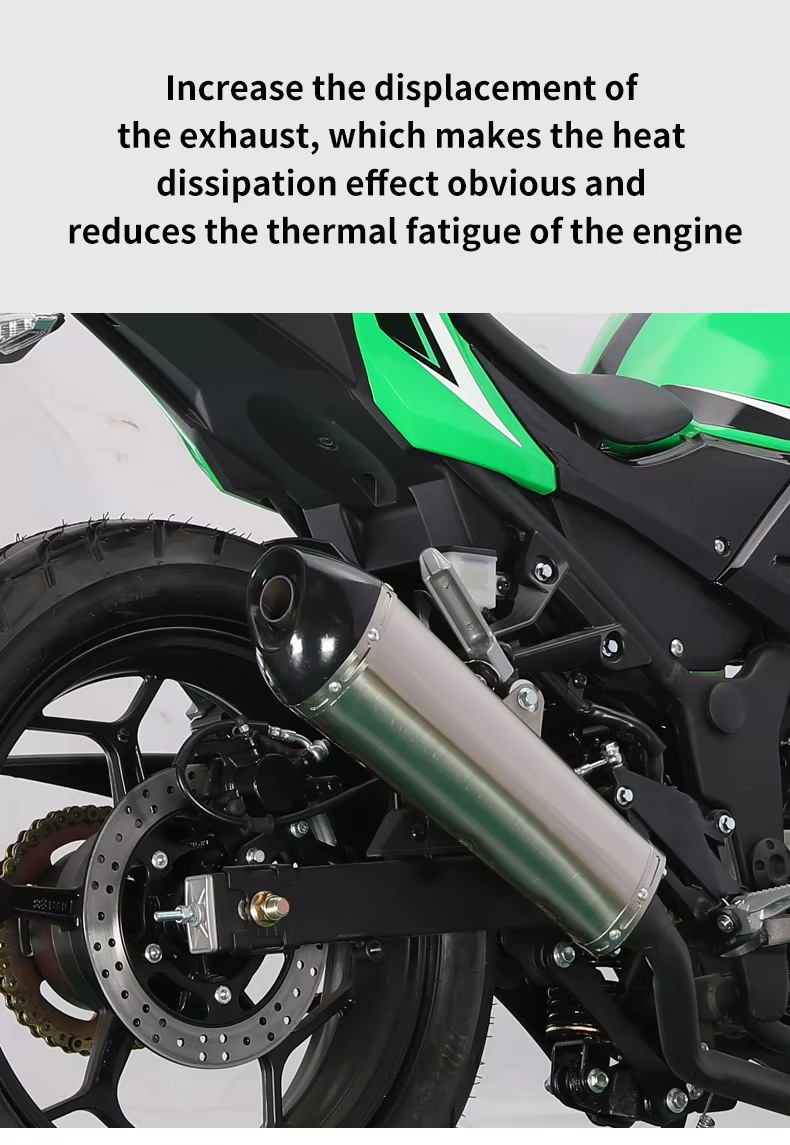New Xixi Brand New Python Dms Motorcycle Sports Car Large Displacement Adult Cool High-Speed Motorcycle Racing Air-Cooled