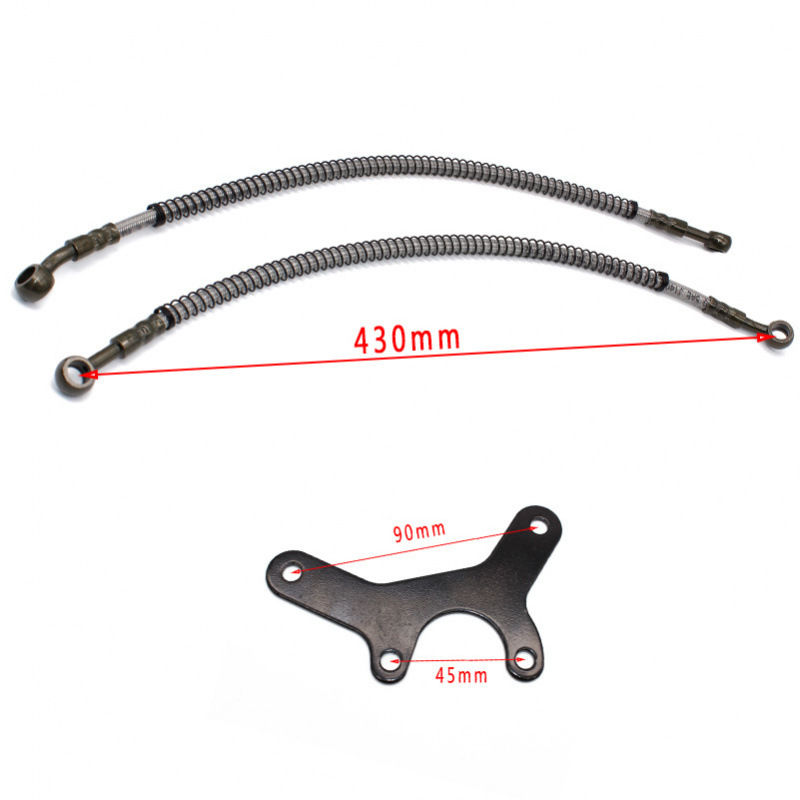 Universal Small Monkey Bike Oil Cooler Set for Modified Off-Road Motorcycles, Including Curved Beam Bikes and Atvs