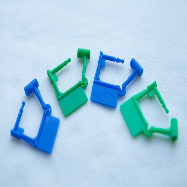 一次性塑料封条锁急救车锁箱包塑料挂锁防伪防调包扣防盗防拆锁扣