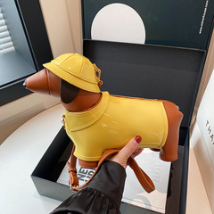 insクロスボーダートレンドクリエイティブ子犬ショルダーバッグレディース2025ストリートスタイルニッチ旅行通勤クロスボディバッグ