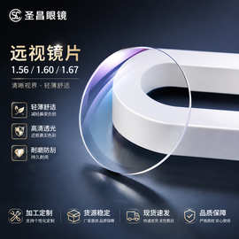 批发1.56/1.60/1.67远视镜片非球面超薄款高清树脂绿膜眼镜片现货