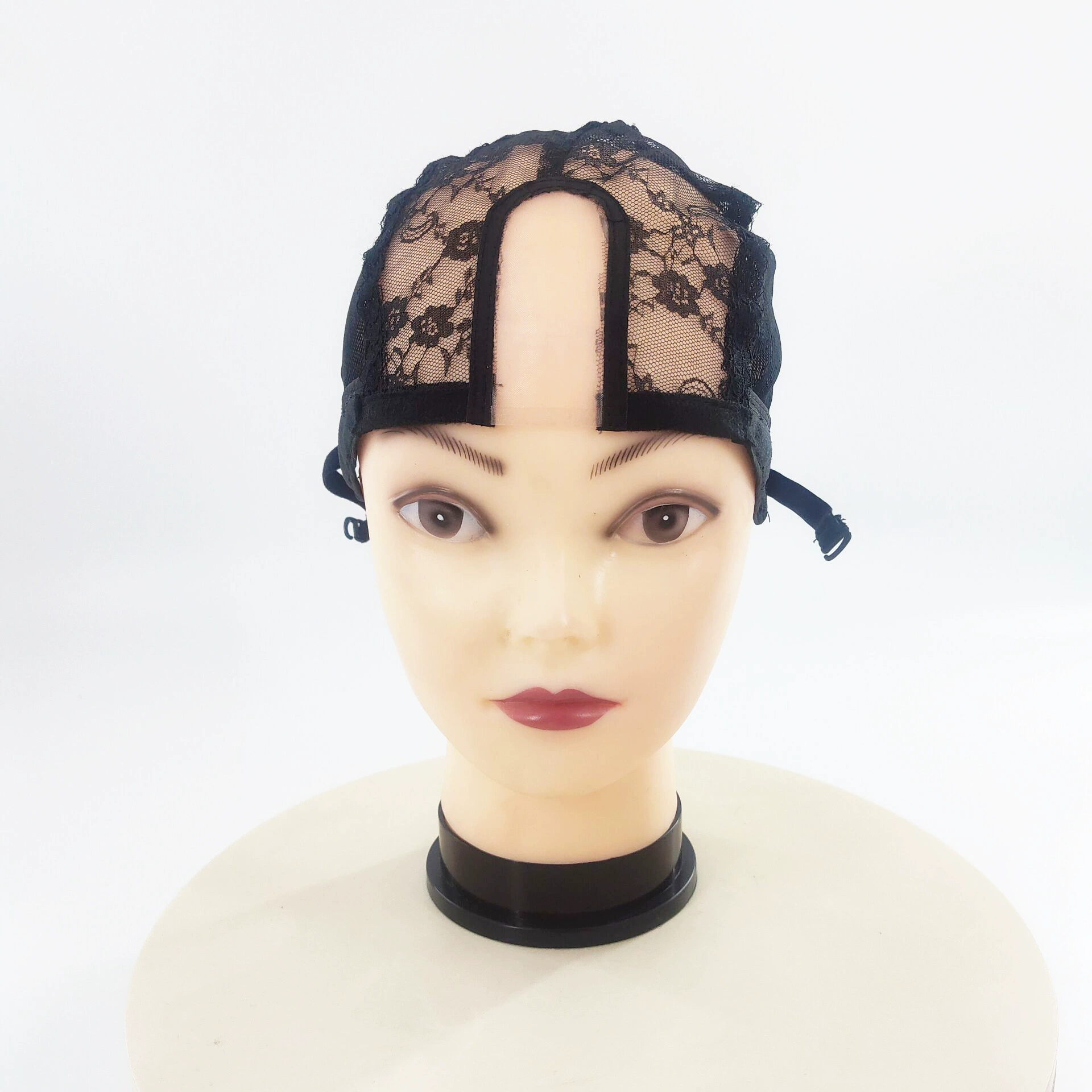 Парик сетка шапка кружева сетка для волос U-образная эластичная шапка шапка шапка парик аксессуар Spandex Dome Wig Cap