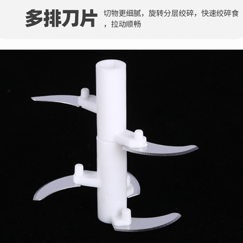 Suministro de mano-pull trituradora hogar pequeño mezclador exprimidor multifunción máquina de relleno amoladora de ajo