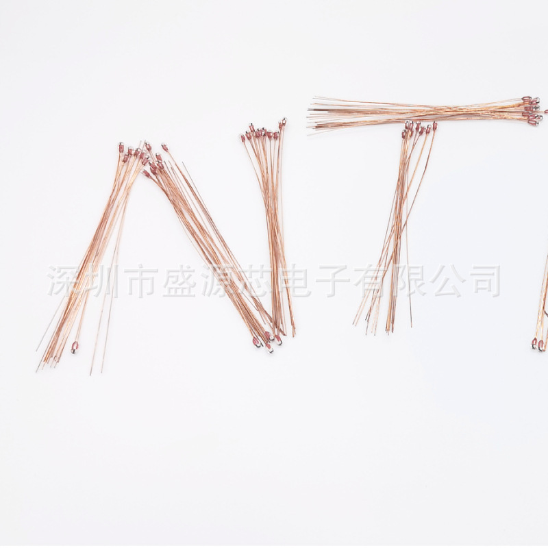 多功能马桶盖自动感应烘手器专用单端玻封50K 3950 1%NTC热敏电阻