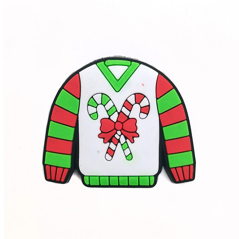 Nuevos zapatos de Navidad flor zapatos de playa con hebilla decorativa