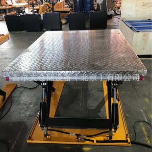 304 stainless steel table non-standard adjustable electric hydraulic lifting platform fixed scissor type loading and unloading