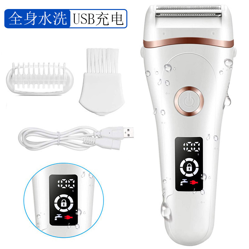 Hair Removal Device, Shaver, Women's Razor, Electric Hair Remover, Shaver for Underarms and Leg Roots, Lcd, Mother's Day Gift