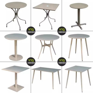 Outdoor Tables and Chairs Courtyard Garden Waterproof Sunscreen Sunscreen Sunset Roof Leisure Rattan Chair Outdoor Villa Garden Rattan Table and Chair