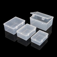 透明加高双扣空盒五金工具收纳盒PP加厚螺丝零件配件通用包装盒子