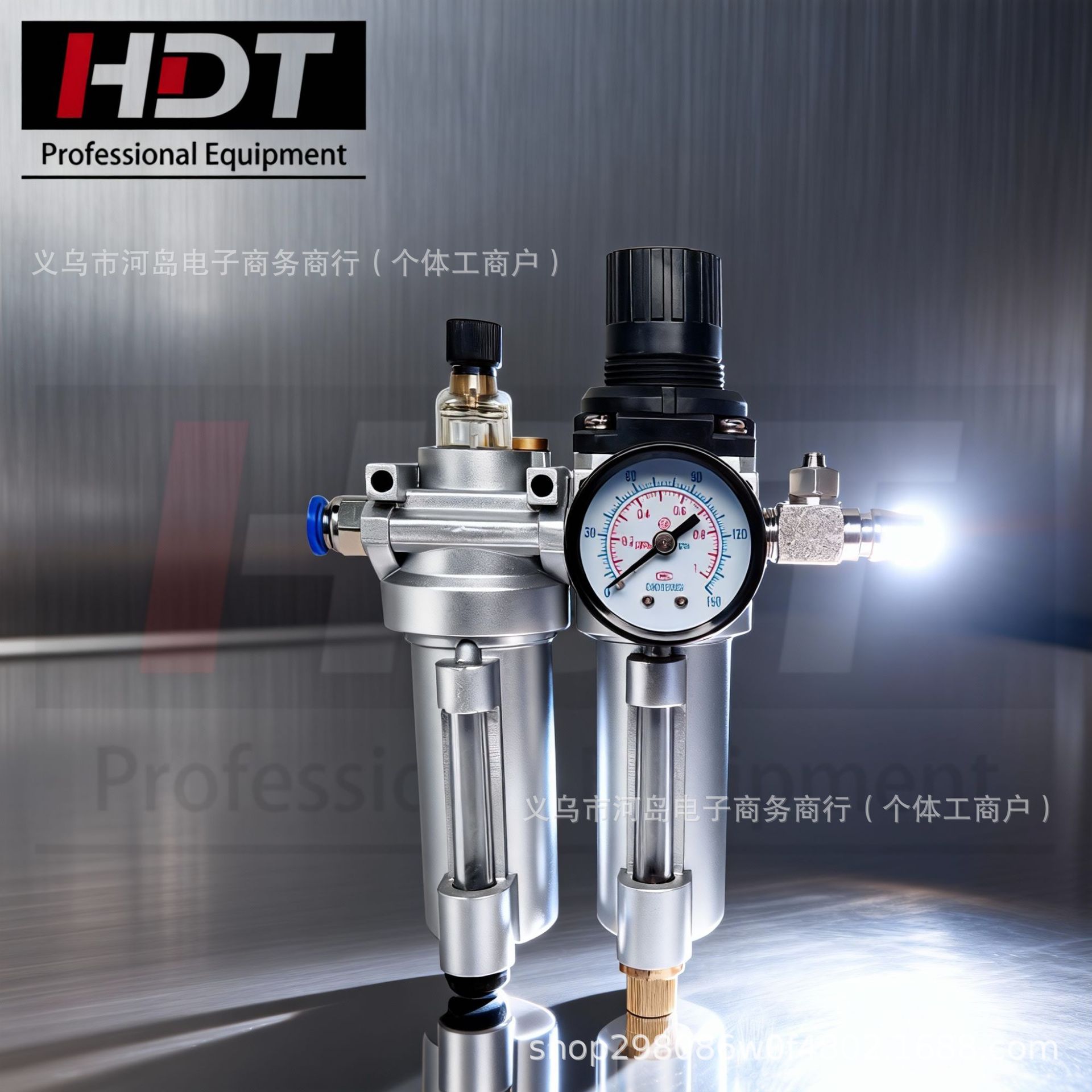 大力光明轮胎拆装扒胎机配件油雾器调压减压阀油水分离器过滤器