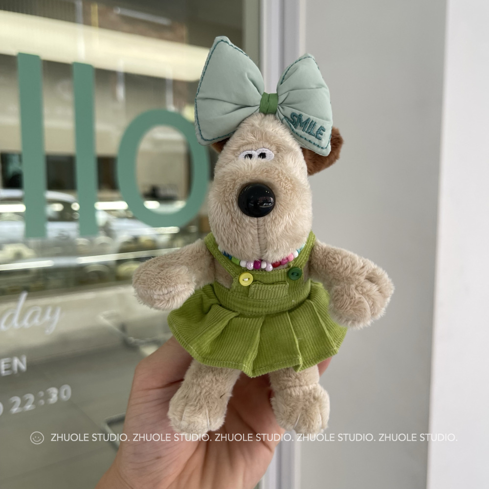 春夏掌门狗连衣裙韩国东大门服装买手店批发玩偶毛绒玩具公仔现货