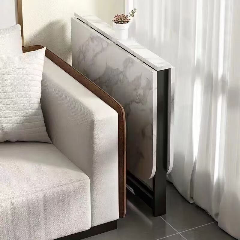 Mesa de comedor rectangular, cocina superior de familia, mesa de comedor de mármol, mesa plegable