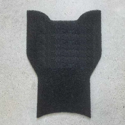 9 Fmix Electric Motorcycle Foot Pads – Electric vehicle foot mat - pure-black-no-9-fzmix-short-floor-mats-without-side-steps-come-with-velcro