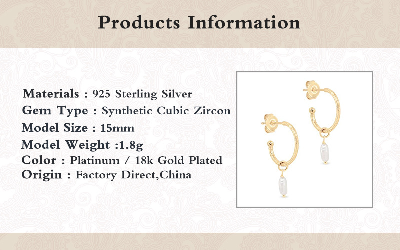 Title 2, Damesmode oorbellen met parels, persoonlijkheid...