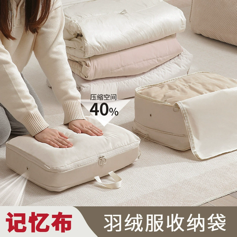 Сумка для хранения одеял, большая вместимость, портативная для дома и путешествий, органайзер для одежды и хлопчатобумажных изделий, для хранения в общежитии, ручная переноска