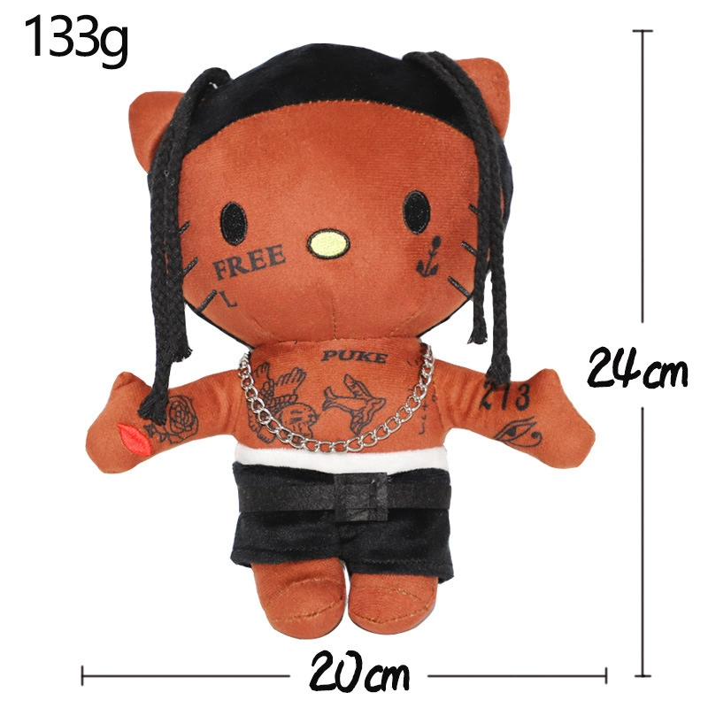 Plush Toy (Travis Scott) Collectible Doll, Soft Stuffed Figure, Multiple Designs