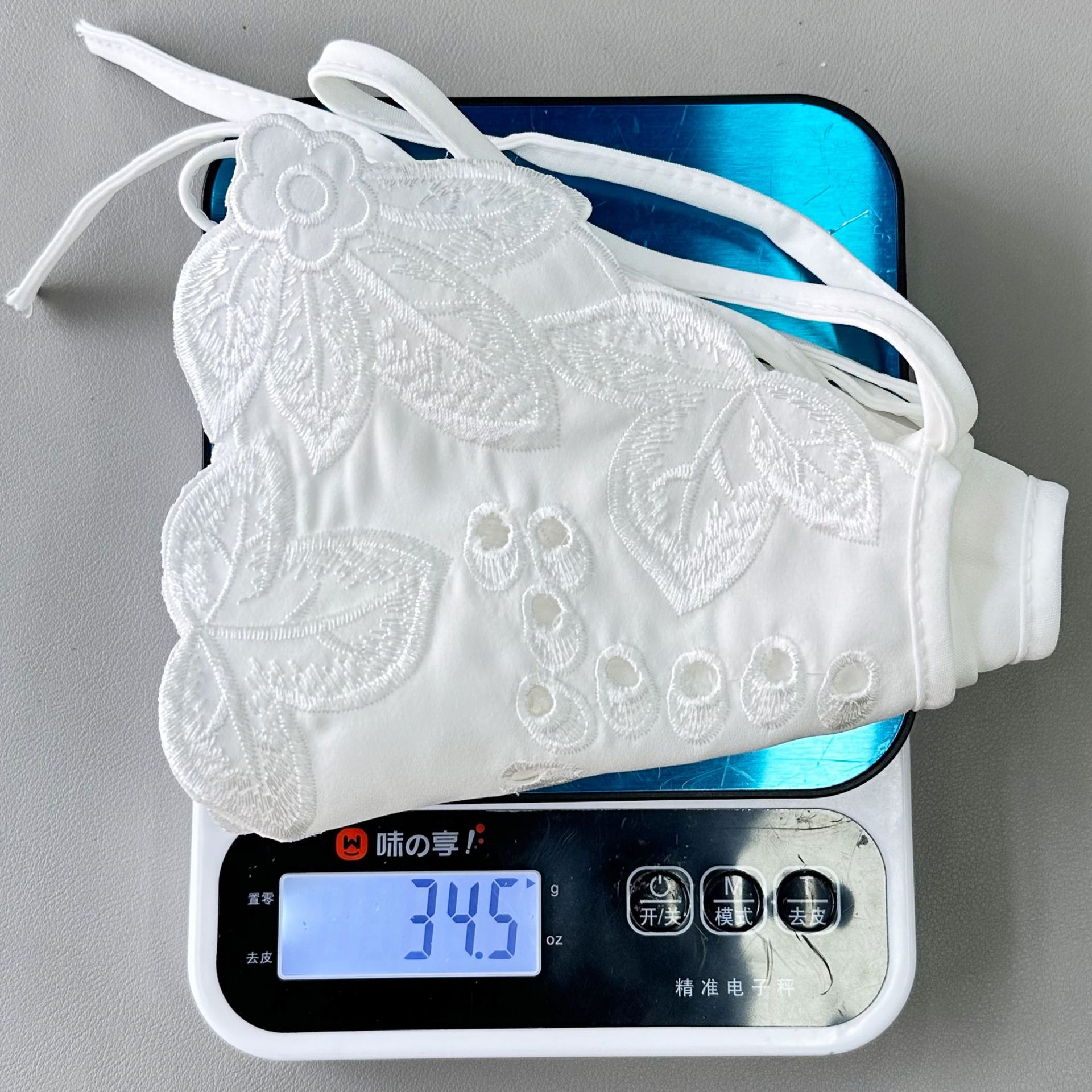 Chal de encaje calado de gasa con cuello bordado versátil de moda japonesa con cuello falso exclusivo transfronterizo