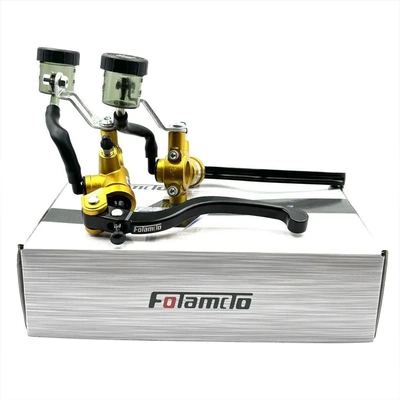 Other brake systems push electric motorcycle front pump, Niu - a-pair-of-golden-frando-upper-pumps