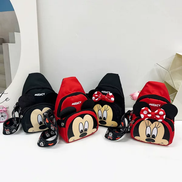 Children's Popular Fashion Trendy Cartoon Cute One-Shoulder Crossbody Bag for Boys and Girls to Go Out Daily Versatile Accessories Snack Bag