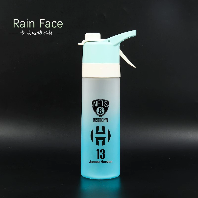 Sports bottle, big capacious basketball high quality spray for men and women
