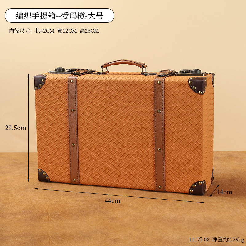 1117J-03 니트 토트백 – 엠마 오렌지 – 라지