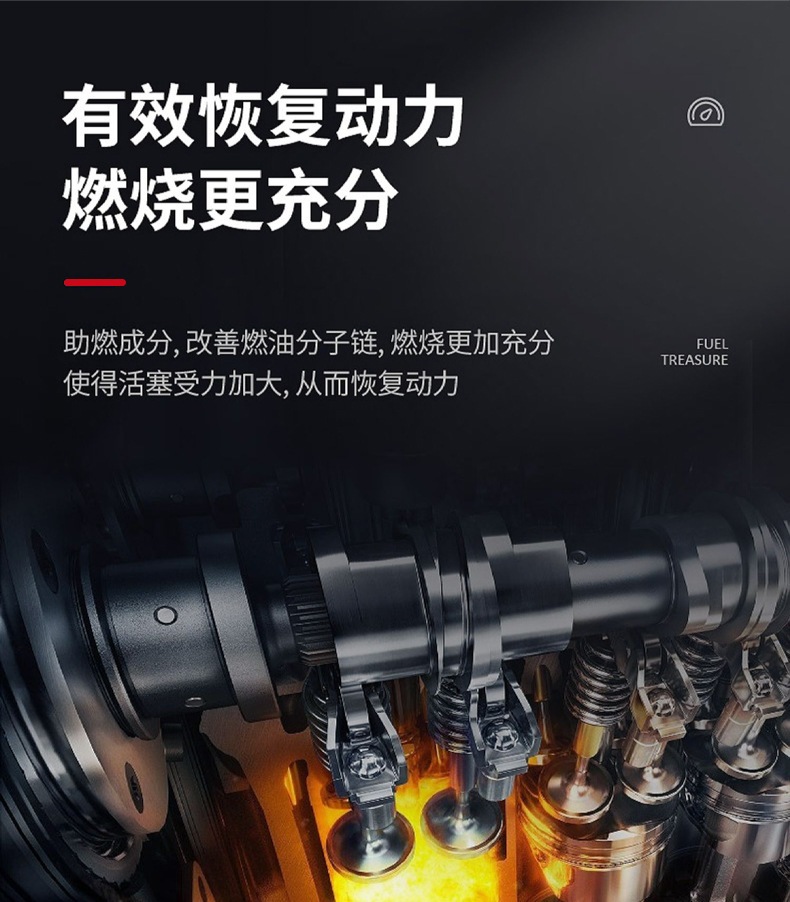 Topbit Car Fuel Cleaner Carbon Deposit Remover Powerful Engine System Cleaning Fuel Saver Car Supplies Platinum