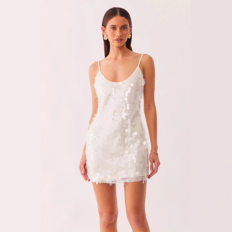2026 European and American Cross-Border New Product Blue Sequin Dress Sexy Slim Fit Elegant Slimming Women's Bodycon Dress 2026 European and American Cross-Border New Product Blue Sequin Dress Sexy Slim Fit Elegant Slimming Women's Bodycon Dress