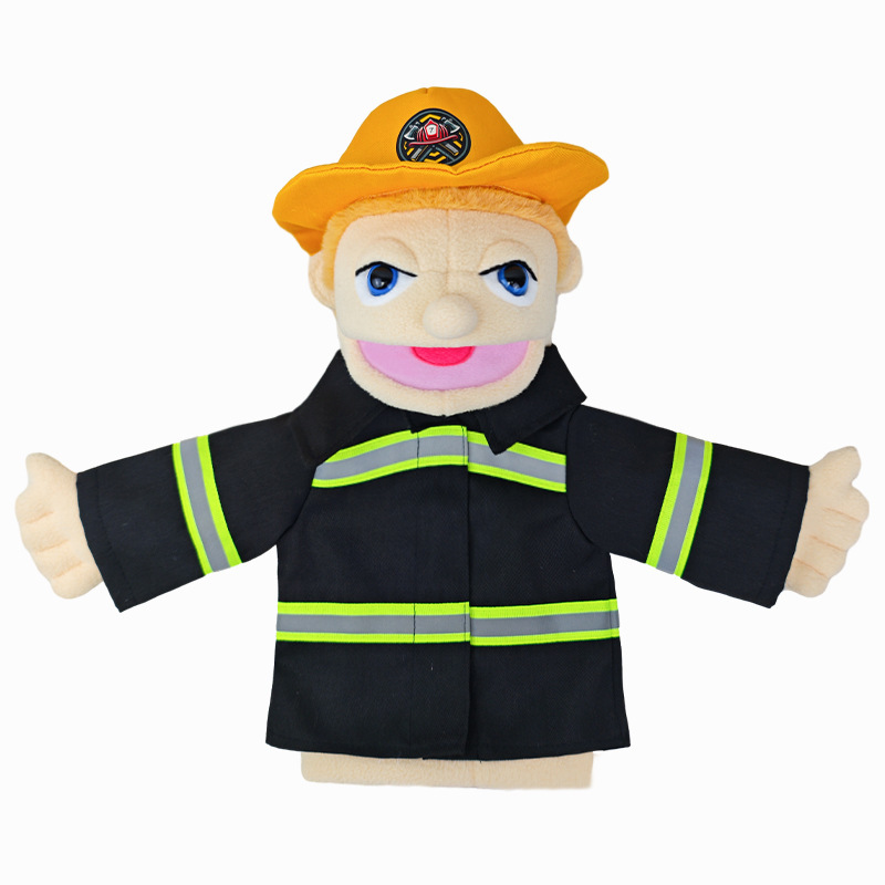 Muñeca de bomberos