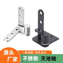 加厚不锈钢天地转轴暗藏隐形门合页旋转门铰链旋转天地轴上下合页