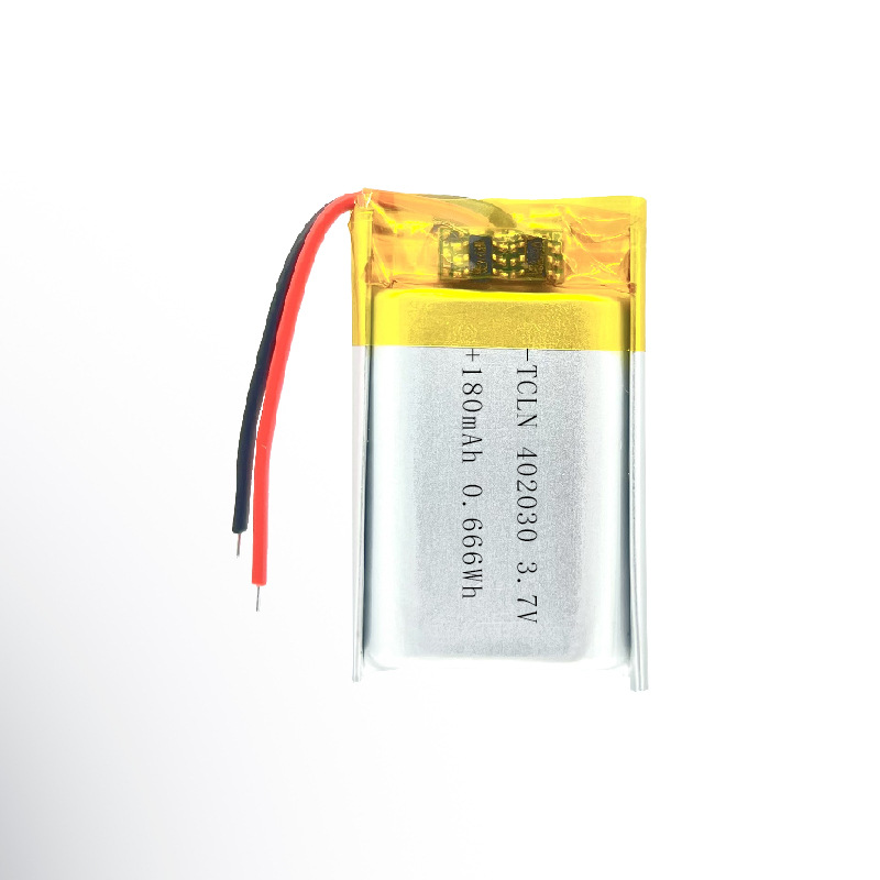 402030-180mAh 보드 및 와이어 추가
