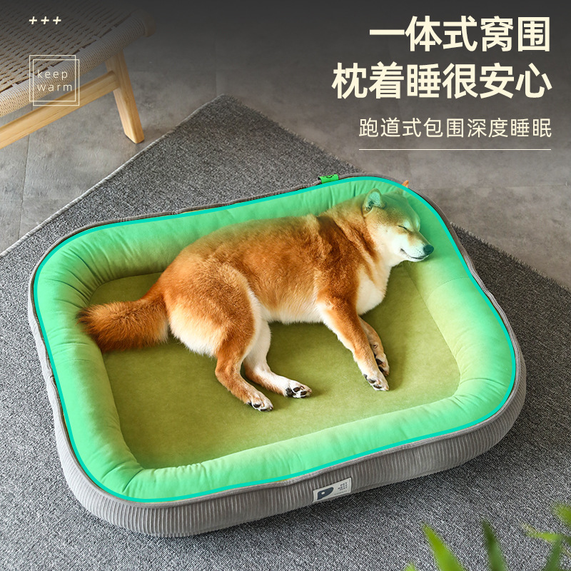 Лежанка Kimpets серая M