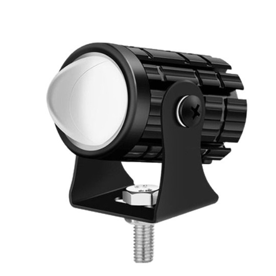 Hot sale pequeño cañón de acero R01 vehículo eléctrico LED foco lente 12V - 80V automóvil motocicleta láser luz delantera brillante