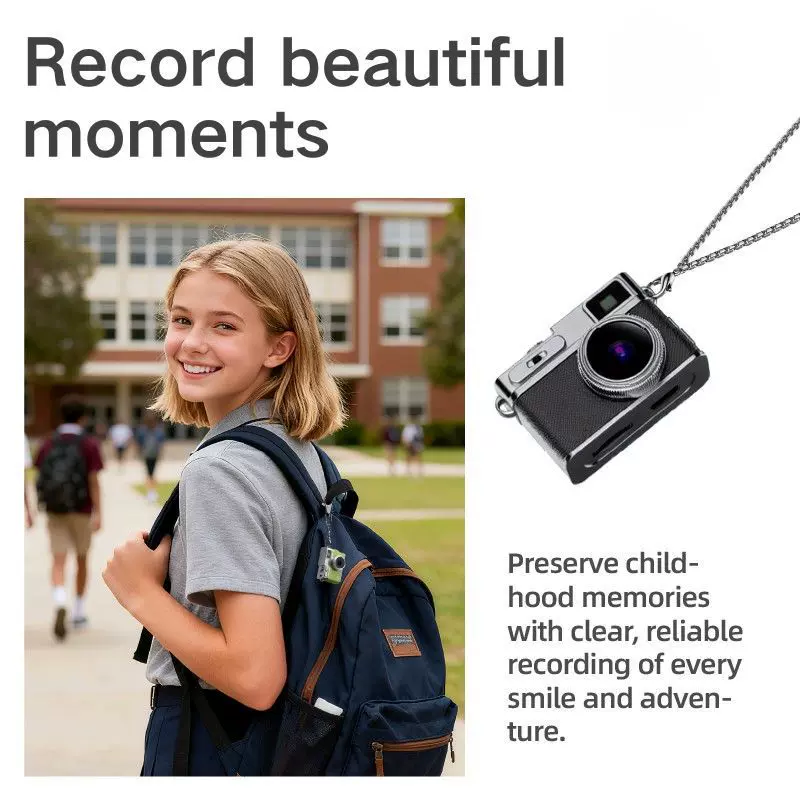 跨境热销拇指相机便捷式数码照相机小型复古CMOS高清800w照相机