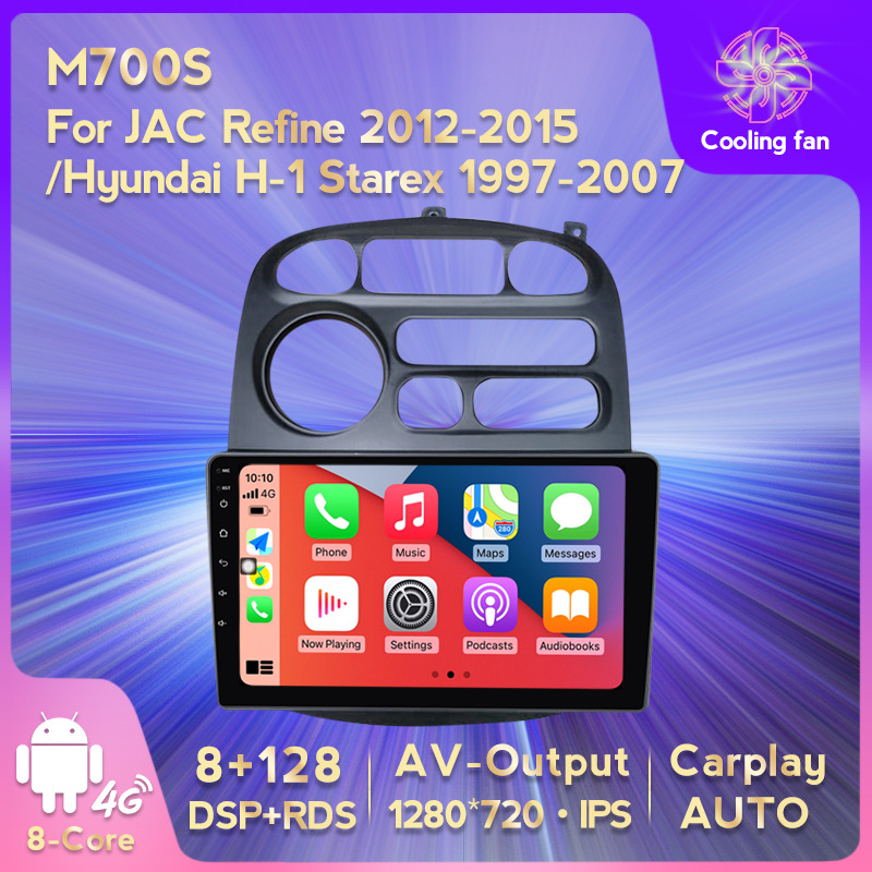 适用于12-15款江淮瑞风97-07款现代H1 Starex 车载大屏安卓导航仪
