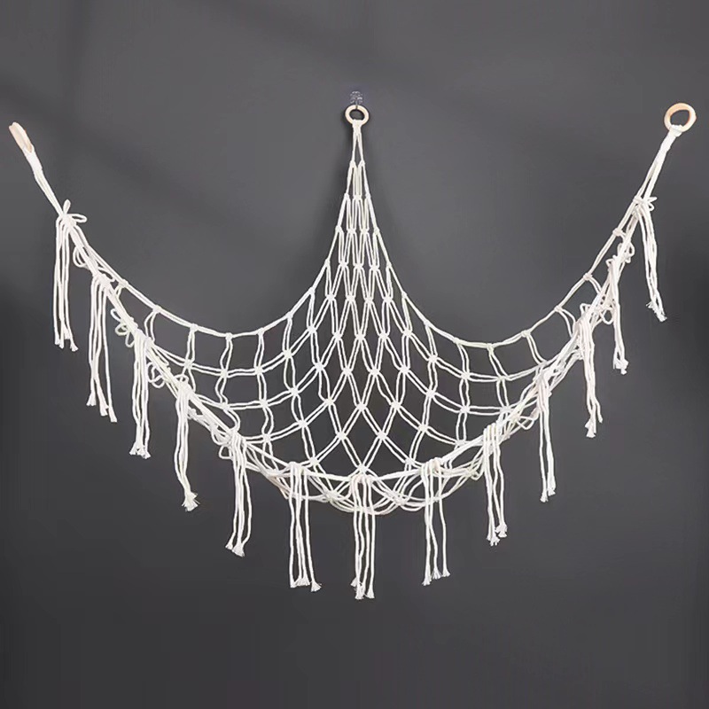 심플한 면 내추럴 컬러 88x88x105cm