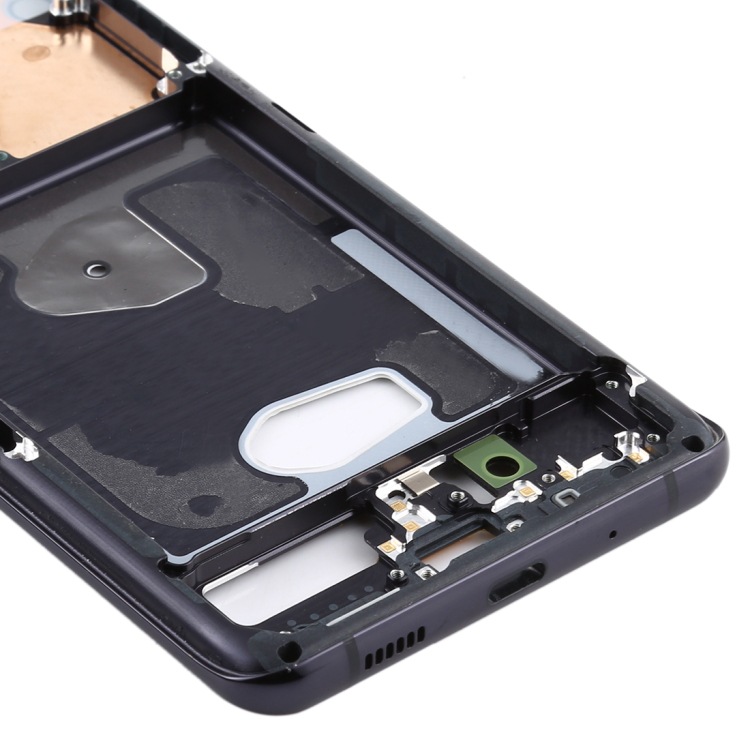 El marco LCD central con botones laterales para Samsung para Galaxy S20 Ultra