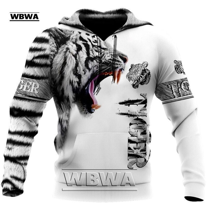 2023 New Foreign Trade Spring and Autumn Hot-Selling Style, Bold Dragon Pattern 3D Printed Sweatshirt, Trendy Pullover Hoodie for Men