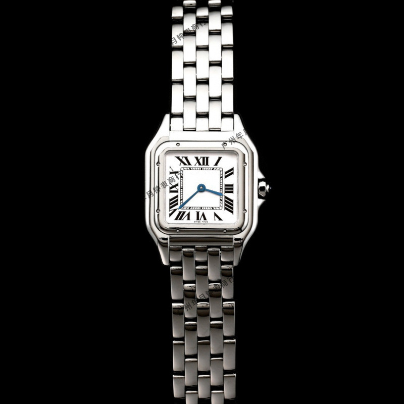 Sophisticated fashionable classic quartz mechanical retro square…