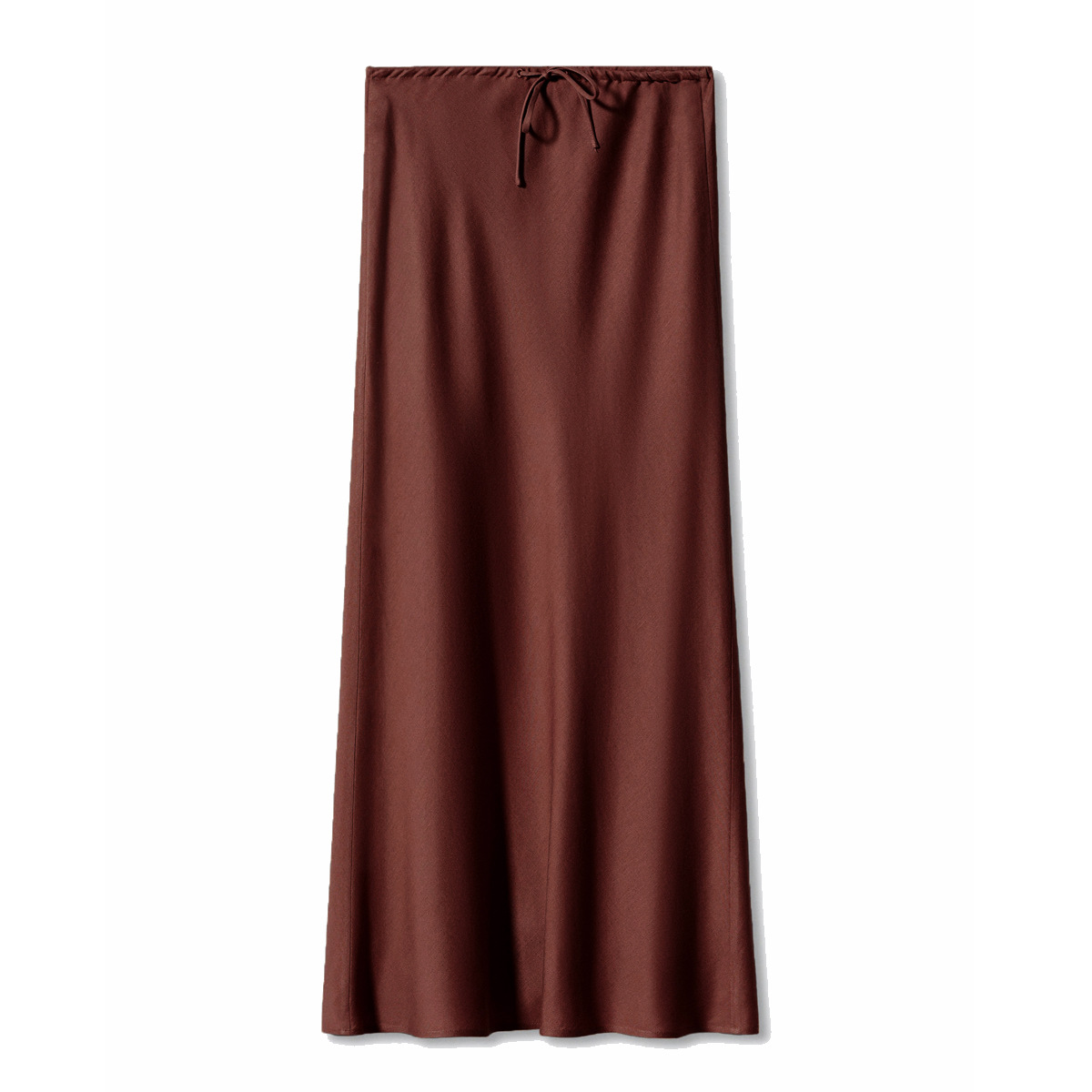 Summer Spring Simple Style Solid Color Polyester Maxi Long Dress Skirts display picture 19
