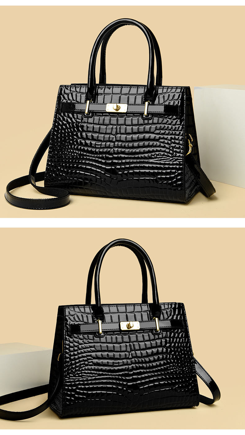 Dames handtas groot van lakleer luxe business tas voor dames_voghion.com