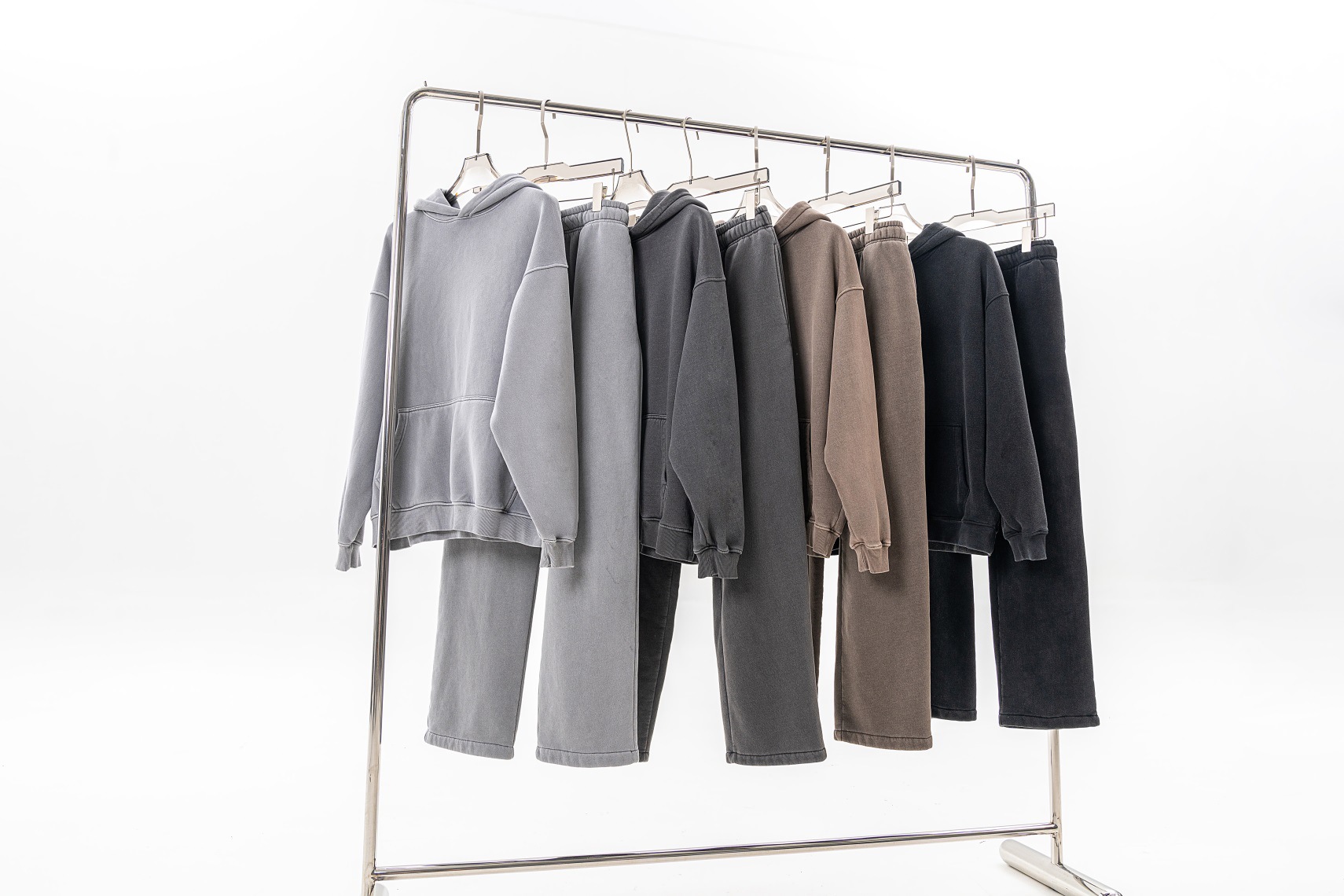 Men's Hoodie Heavy Washed Oversize Sweatshirt For Men_voghion.com