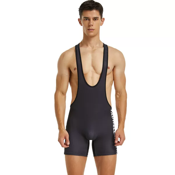 Source New Cross-Border Men's Sports Vest Tabiell Special Men's Jumpsuit Tight Sports Running Pants