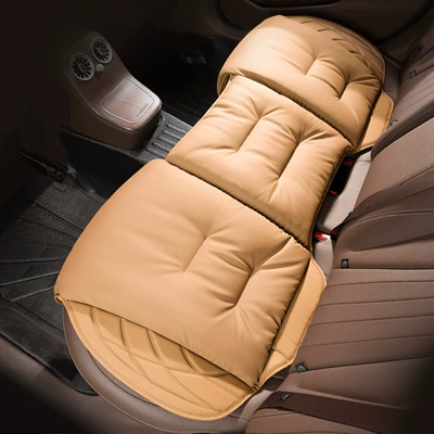 Raptors M6 Second Generation Dog | Seat cushion, seat cover - s-type-anti-fouling-leather-golden-brown-rear-row-leaflet