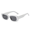 Sunglasses, square trend fashionable glasses, 2020, European style