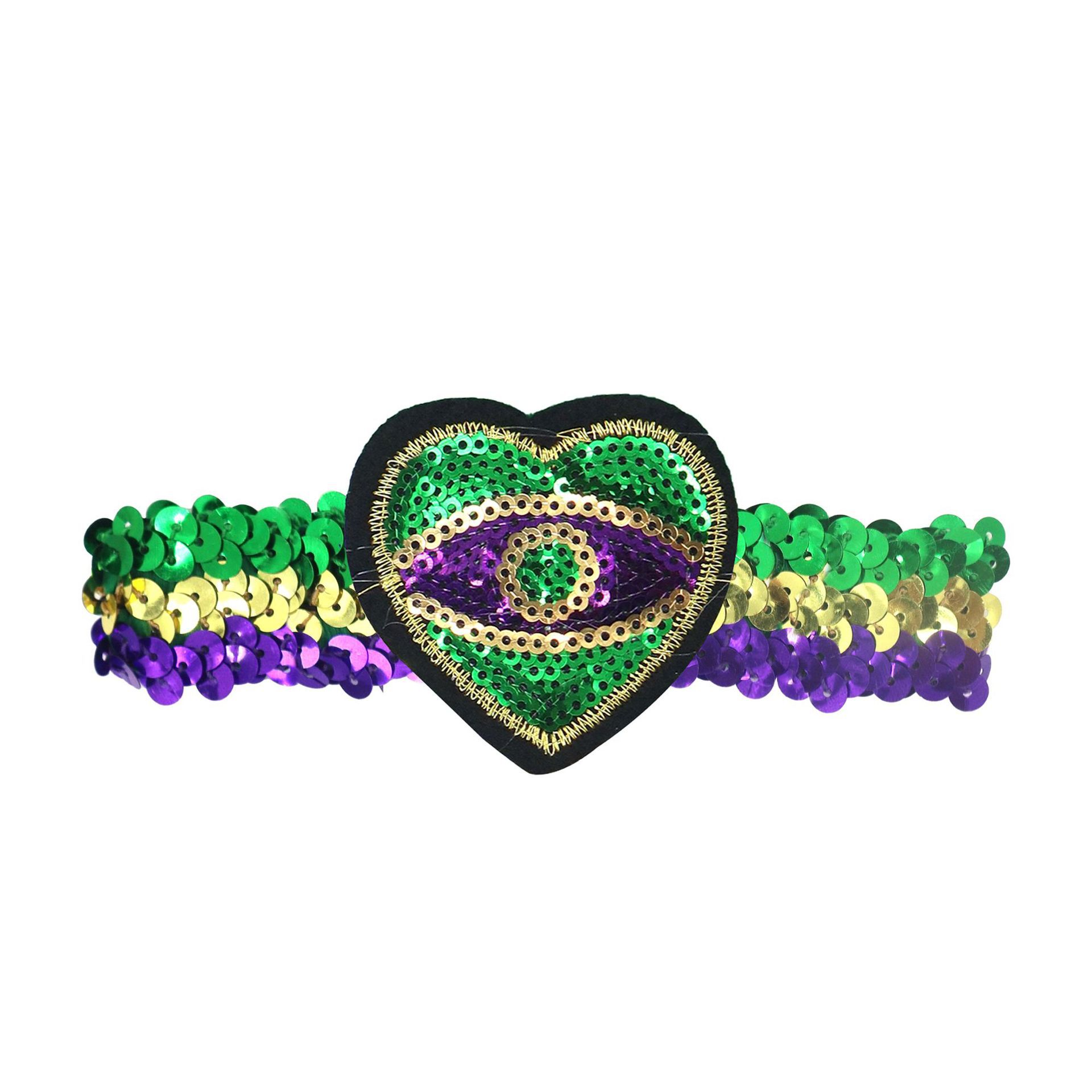 Mardi Gras fiesta de carnaval brasileño transfronterizo oro púrpura verde tricolor piezas de vestuario