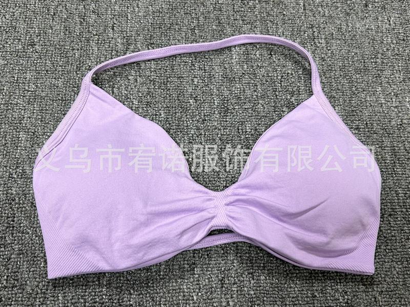 DFYNE 同じスタイルの Amazon シームレスブラジャー レディース バックレス ホルターブラ スポーツ ヨガ サスペンダー スモールブラ|undefined