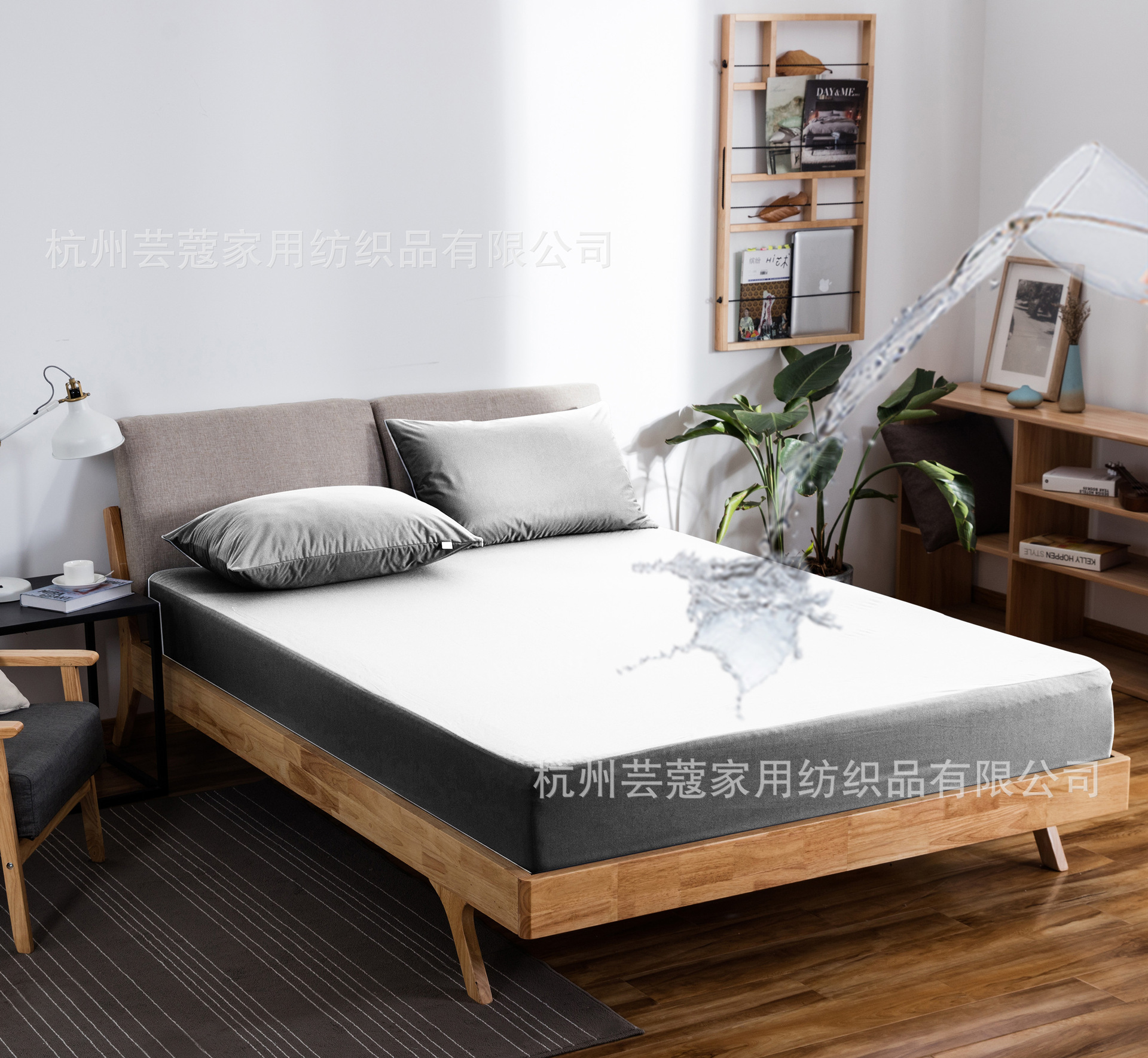 Protector de colchón impermeable de punto para evitar la suciedad y la orina en ancianos postrados en cama, mascotas, gatos y perros, funda para cama de hospital, protector de colchón Simmons