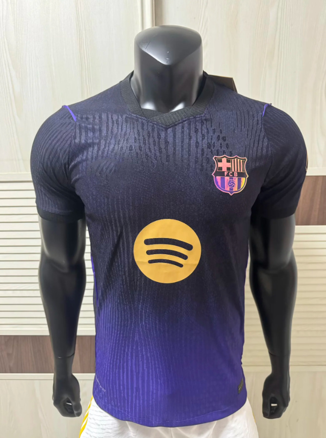 Kobe Bryant x Nike x FC Barcelona 2026/27 Away Player Edition Jersey Field Purple Metallic Gold
