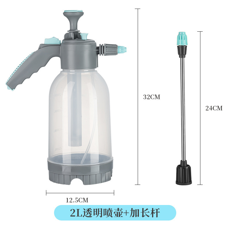 耐酸碱防腐蚀喷壶消毒浇花喷雾器洗汽车美容贴膜喷水壶气压式|undefined