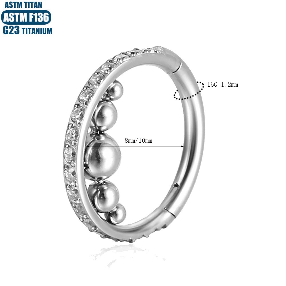 Labret stud lip piercing jewelry styling detail